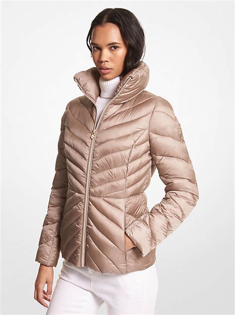 michael kors packable puffer ebay|Michael Kors lightweight puffer jacket.